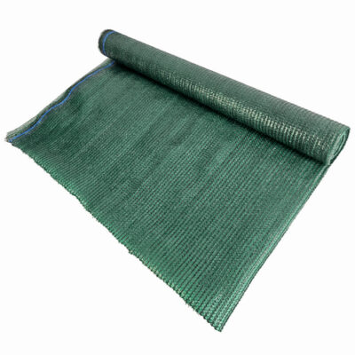 Plasa pentru umbrire, polietilena HDPE pura, MESTERINO 80205080, 2 m X 50 m, grad de umbrire 80%, densitate 80g/mp, verde inchis, protectie UV/IR
