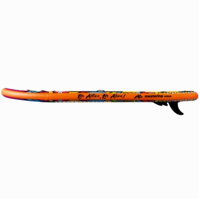Set placa gonflabila Stand Up Paddle Mesterino Aqua SUP083, 320x81x15cm, geantă de transport, vasla, pompa, scaun, lesa, kit de reparatii, design Tribal - Articole sportive