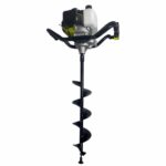 Motoburghiu pentru pamant MESTERINO TOOLS NT-GD520A + burghiu de 150 mm, motor in 2 timpi, 52cc, 2.3 CP, turatie maxima 10000 RPM - Motocositoare si Motounelte