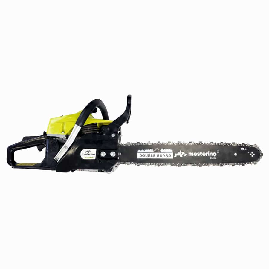 Drujba pe benzina MESTERINO TOOLS NT-CS5200, motor in 2 timpi, 52cc, 3 CP, lama de 18 inch, lant .325 - Drujbe si Despicatoare busteni