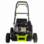 Masina tuns iarba/gazon autopropulsata MESTERINO BJXSM43-139, motor LONCIN 4 timpi, 3.3 cai, sasiu metal, latime taiere 43 cm, 8 nivele de taiere, sac colector 45 litri - SimpleTools