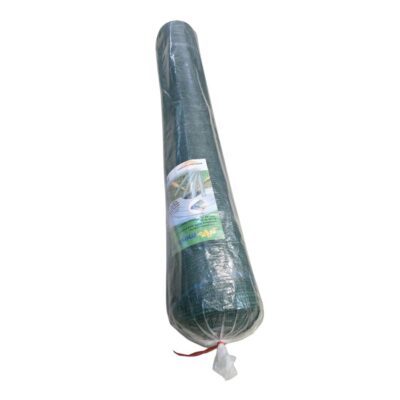 Plasa pentru umbrire, polietilena HDPE pura, MESTERINO 50085050, 8 m X 50 m, grad de umbrire 50%, densitate 50g/mp, verde inchis, protectie UV/IR - Plasa umbrire