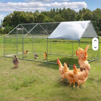 Cotet / tarc pentru pasari 3 x 6 x 2 m din otel galvanizat MESTERINO TOOLS MTGC-036 - SimpleTools