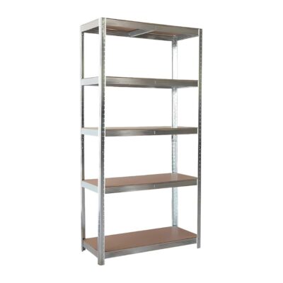 Raft cu 5 polite galvanizat 175 kg / polita, 900 x 400 x 1800 mm, MESTERINO TOOLS MTTC-033