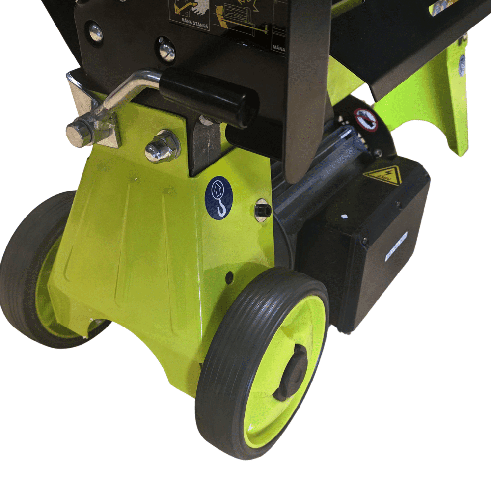 Despicator electric pentru lemne/busteni MESTERINO TOOLS MT-65558-6, forta 6 tone, motor 2200 W, cusca de protectie - Drujbe si Despicatoare busteni