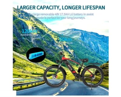 Bicicleta electrica DUOTTS F26 - 750W x 2 motoare - Biciclete si trotinete electrice
