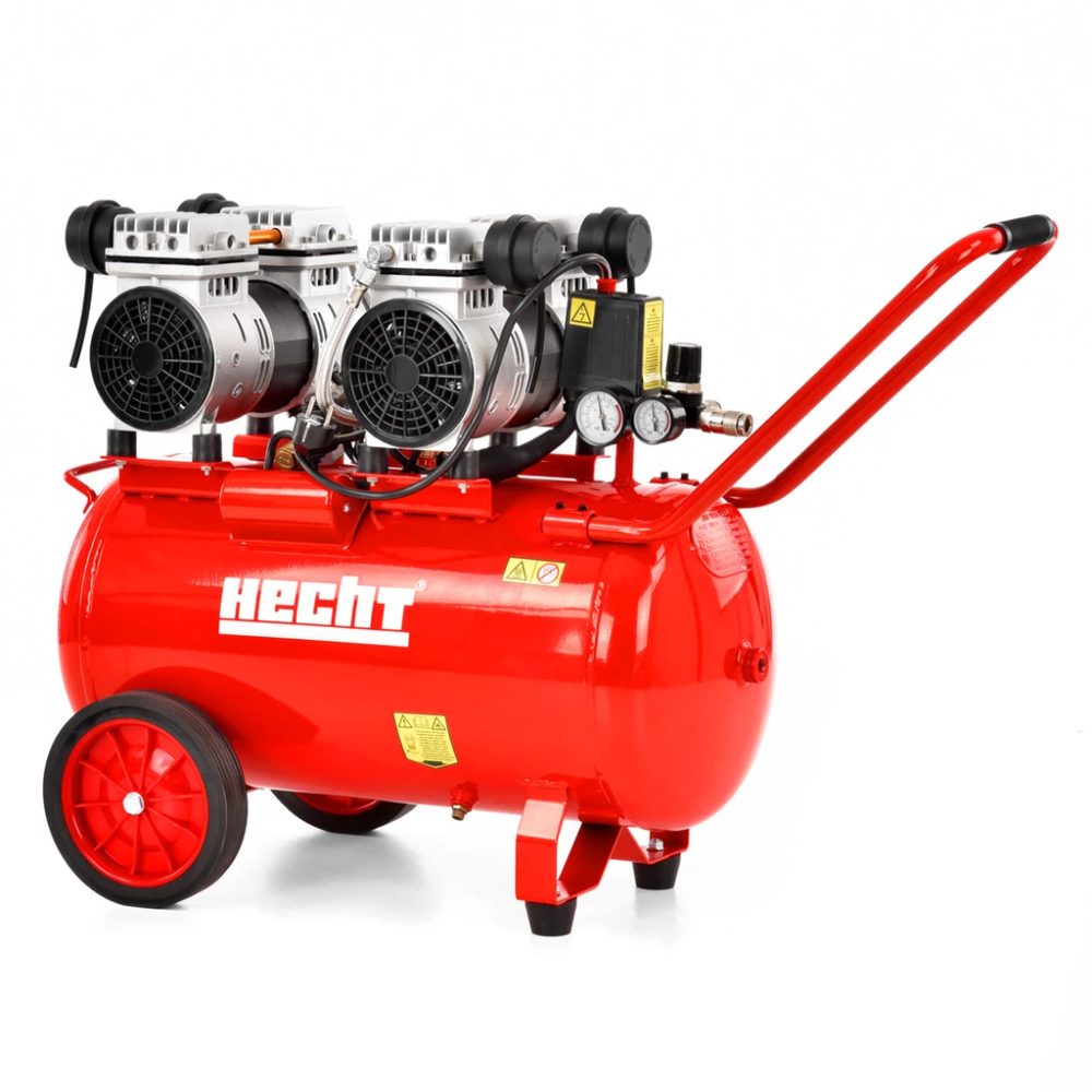 HECHT2089 - Compresor fara ulei silentios  50L 3.0kW - Compresoare