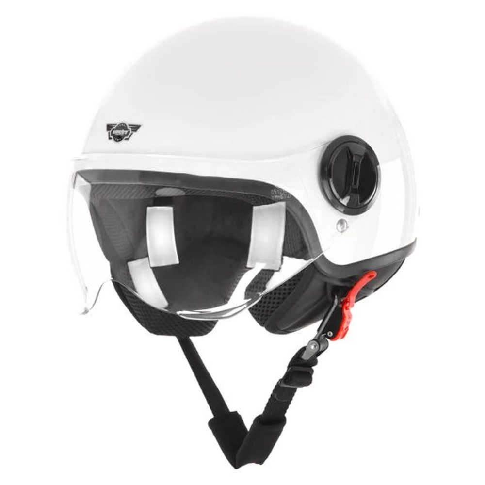 HECHT51631L - Casca alba L, scuter - ATV-uri, buggy-uri, motociclete, scutere