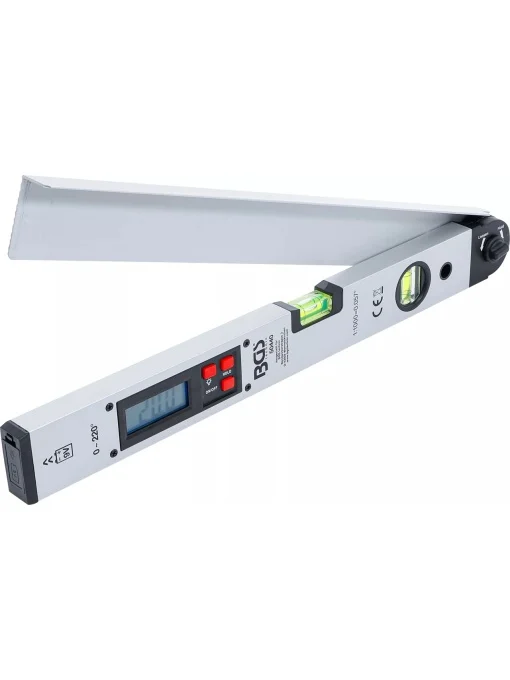 Nivela cu raportor digital de la 0 220 grade, 450 mm, BGS 50440 - Nivele/Telemetre si Rulete