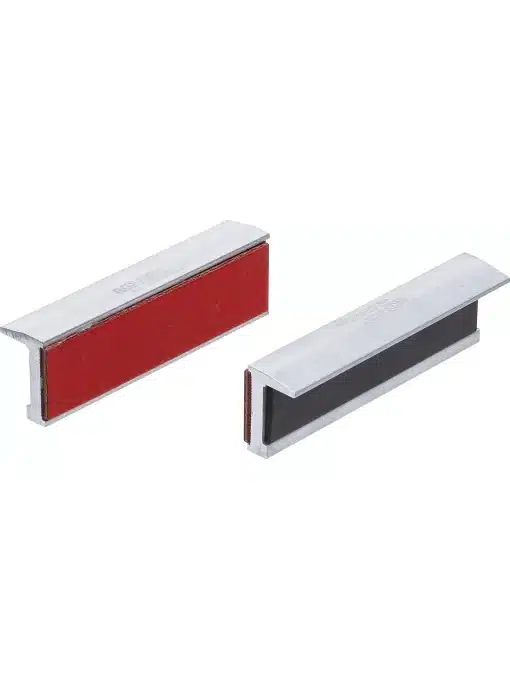 Bacuri protecţie menghina, aluminiu, laţime 100mm, 2 piese, BGS 6798 - Menghine