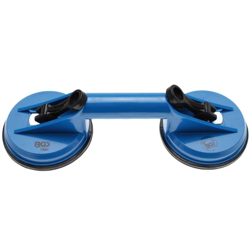 Dispozitiv de ridicare geamuri,lunete,parbrize,cu 2 ventuze,diametru 120 mm,lungine 325 mm, BGS 7991 - Inlocuire parbriz auto