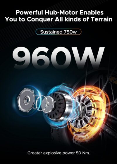 Bicicletă electrică pliabilă ENGWE EP-2 Pro Gri - SimpleTools