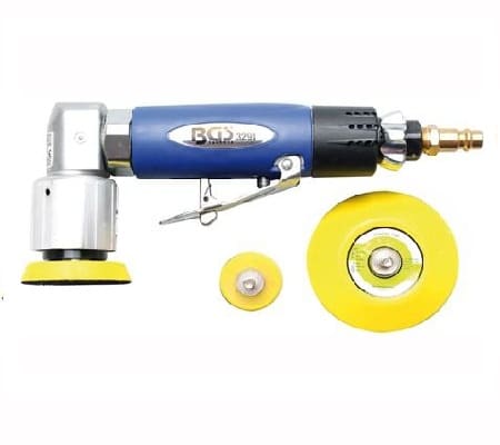 Slefuitor pneumatic cu paduri de 30mm, 50mm si 70mm, BGS 3291 - Polizoare si Slefuitoate Pneumatice