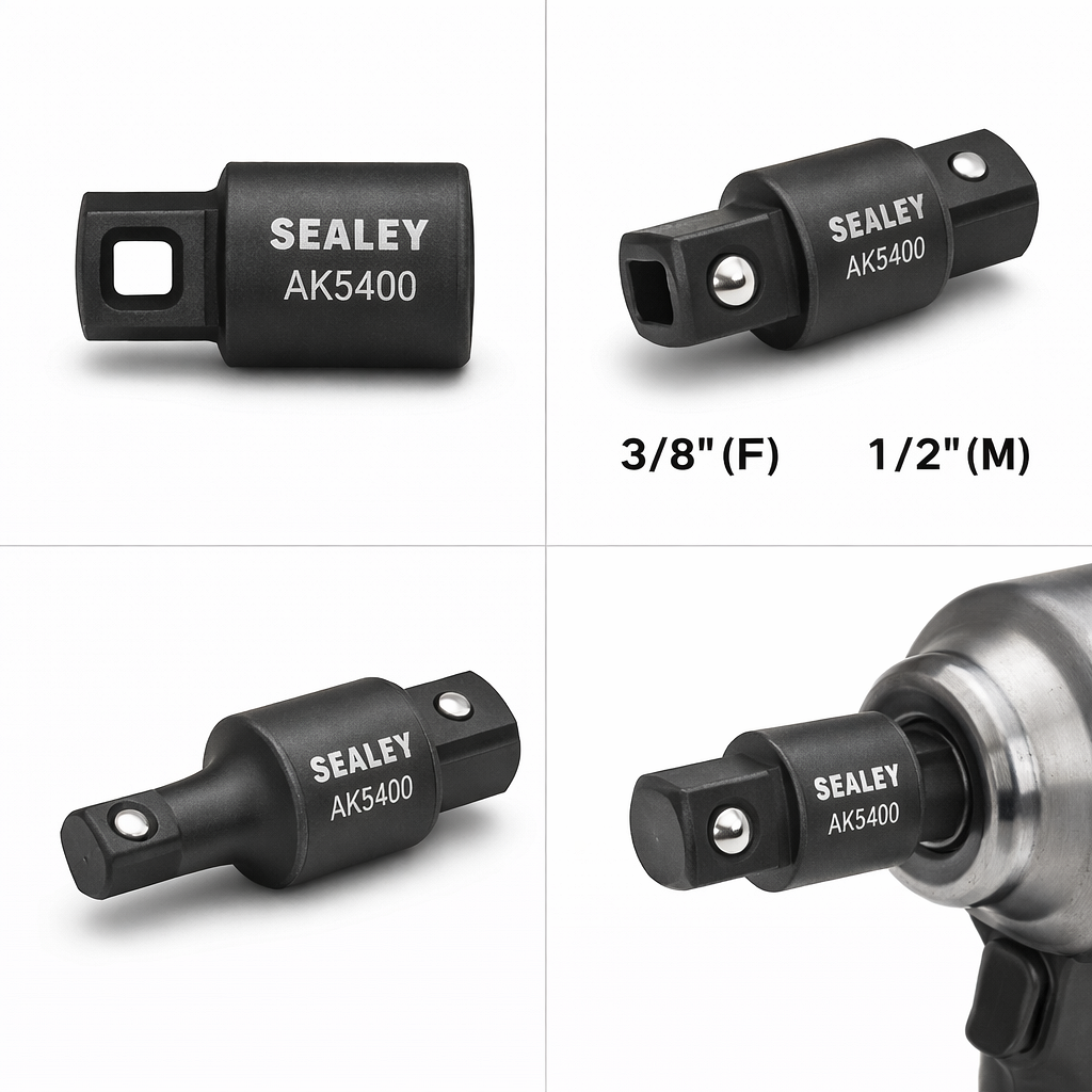 Adaptor pentru Chei tubulare de impact, 3/8" - 1/2" Sealey - Adaptoare si prelungitoare