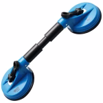 Ventuza dubla de cauciuc cu capete flexibile pentru parbrize, diametru Ø 120 mm, lungime 390 mm, BGS 8000 - Inlocuire parbriz auto