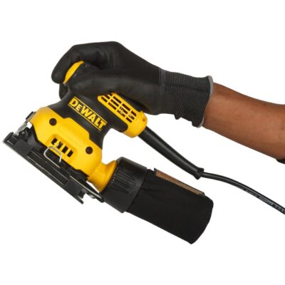 Slefuitor orbital cu talpa dreptunghiulara DeWalt, DWE6411, 140 x 115 mm - SimpleTools