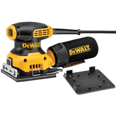 Slefuitor orbital cu talpa dreptunghiulara DeWalt, DWE6411, 140 x 115 mm - SimpleTools