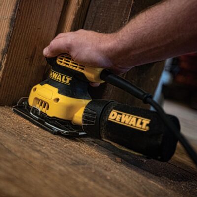 Slefuitor orbital cu talpa dreptunghiulara DeWalt, DWE6411, 140 x 115 mm - SimpleTools