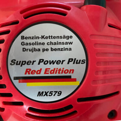 Drujba benzina Super Power Plus Red Edition 7.5CP X7500 , lama +lant 38CM 15'' 1.5CM 64D , pompita amorsare - Drujbe si Despicatoare busteni