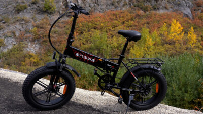 Bicicleta electrică pliabilă ENGWE EP-2 Pro neagra