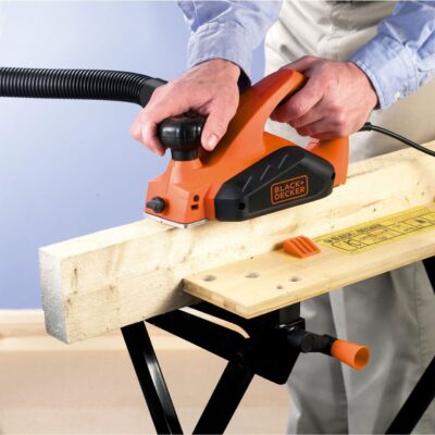 Rindea electrica Black&Decker, KW712, 650 W - Slefuitoare si Rindele