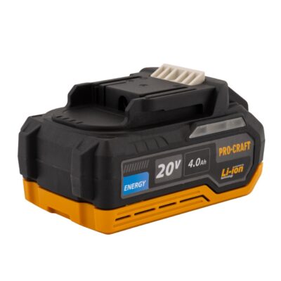 Acumulator PROCRAFT ENERGY 20V, 4Ah, LI-ION - In lucru