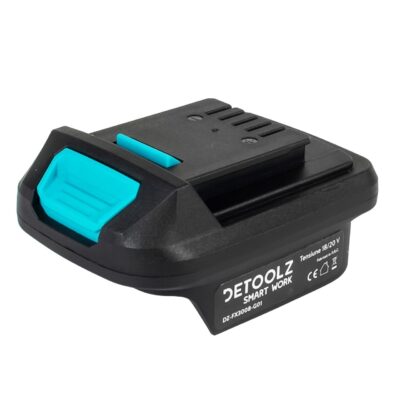 Adaptor Detoolz utilizare acumulator Micul Fermier (compatibil Makita LXT) - echipamente FlexiPower - In lucru
