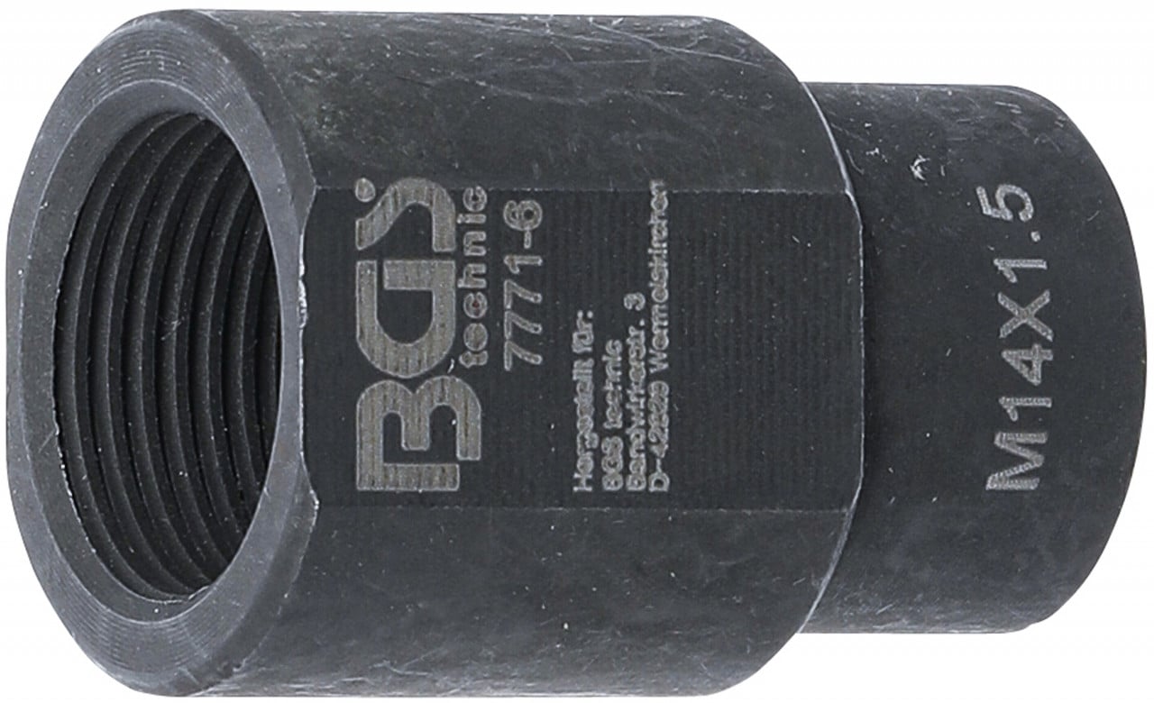 Adaptor pentru extractor de injectoare cu filet interior de M14x1.5mm, BGS 7771-6 – SimpleTools Adaptor pentru extractor de injectoare cu filet interior de M14x1.5mm, BGS 7771-6 - SimpleTools