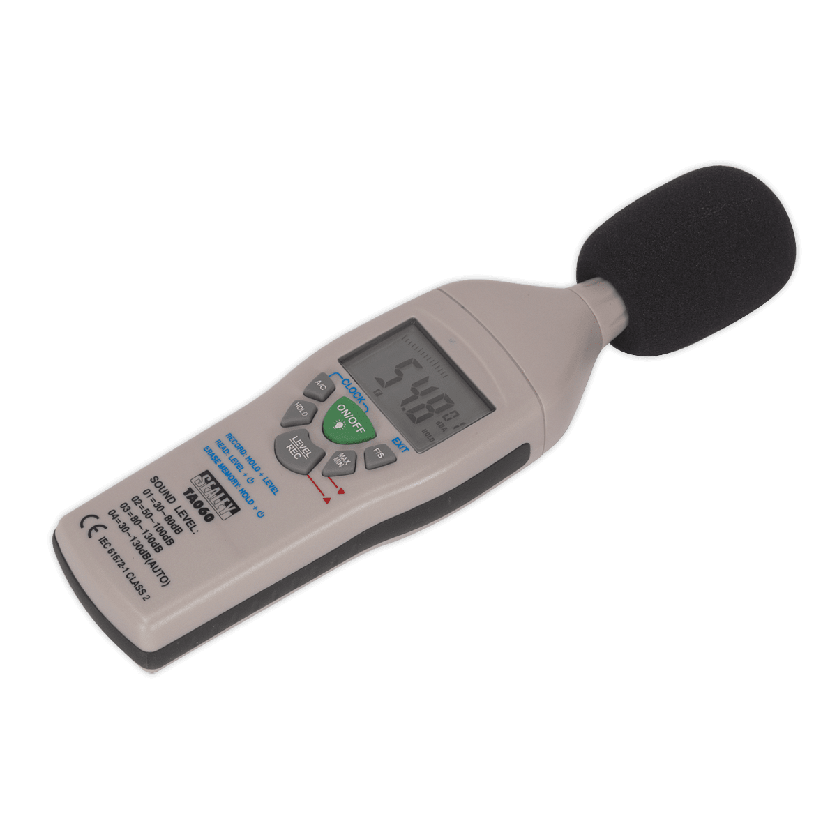 Aparat pentru masurat nivelul de zgomot, Sealey – SimpleTools Aparat pentru masurat nivelul de zgomot, Sealey - SimpleTools