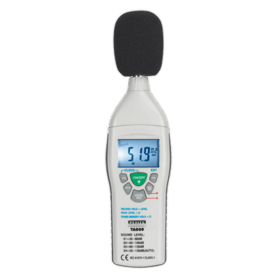 Aparat pentru masurat nivelul de zgomot, Sealey - SimpleTools