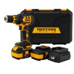 Autofiletanta pe acumulator ROTOR RDB21 21 V /3 Ah, 1350 Rot/min, 18+1, 30 Nm, Brushless - Masini de gaurit si insurubat cu acumulator