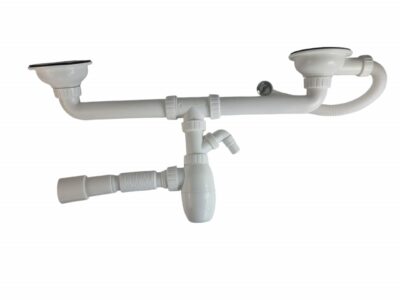 B731V Sifon universal pentru chiuveta dubla 1 1/2