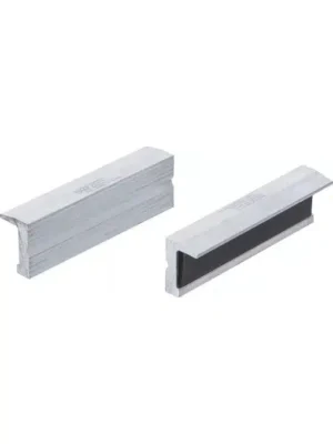 Bacuri protecţie menghina, aluminiu, laţime 100mm, 2 piese, BGS 6797