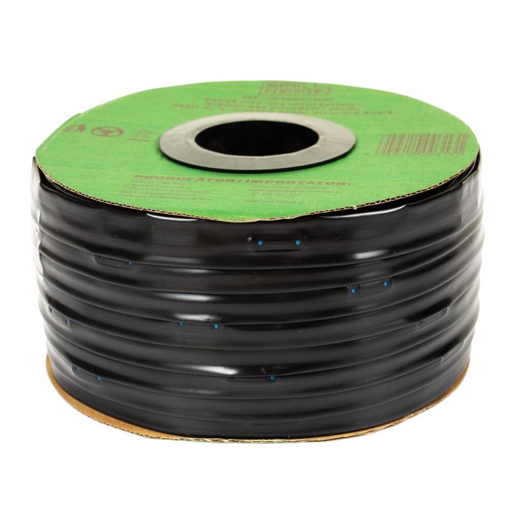 Banda picurare Micul Fermier, Ø16mm, pas picuratori 20cm, debit 4l/h, lungime 200m, picurare dubla - Irigatii