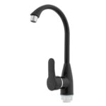 Baterie bucatarie din plastic PLAMIX Mario-011 Black - In lucru