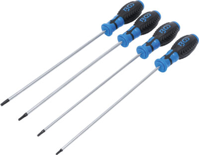 BGS 4943 Set surubelnite Torx  extra - lungi  T15-T20-T25-T30, 4 piese