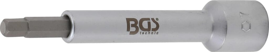 Bit antrenare patrat interior 12, 5 mm (1/2") Inbus 7 mm, BGS 2087-H7 - Chei Tubulare cu Biti