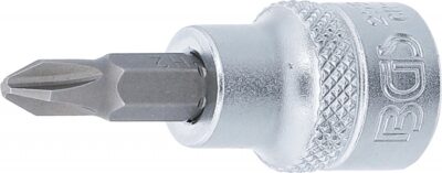 Bit cap cruce PH2, antrenare cu tubulara 3/8", BGS 2554