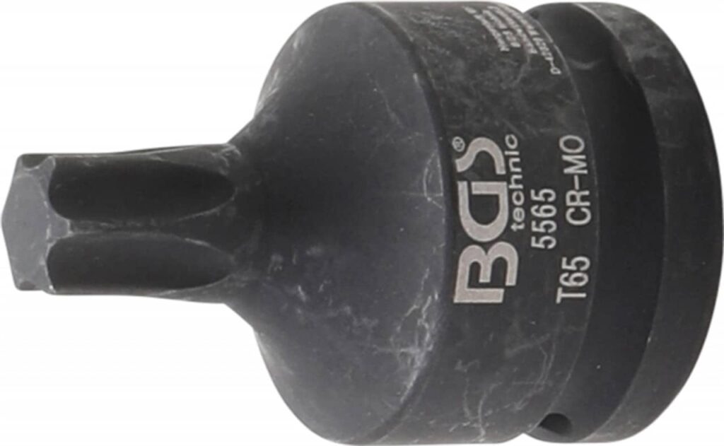 Bit de impact Torx T65, antrenare 3/4", BGS 5565 - Chei Tubulare cu Biti