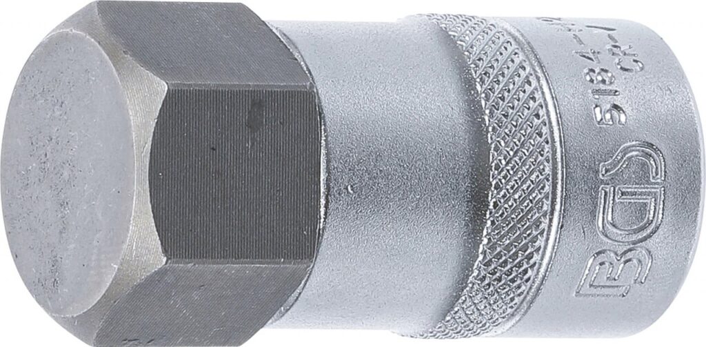Bit Imbus 26 mm cu tubulara 1/2", lungime 55 mm, BGS 5184‐H26 - Chei Tubulare cu Biti