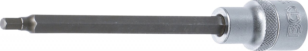 Bit Imbus 5 mm, lungime 140mm, antrenare cu tubulara 1/2″, BGS 4270 – SimpleTools Bit Imbus 5 mm, lungime 140mm, antrenare cu tubulara 1/2", BGS 4270 - SimpleTools