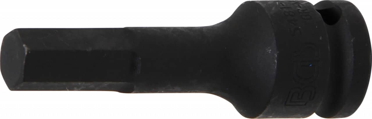Bit Imbus de impact 12 mm, lungime 75mm, antrenare cu tubulara 1/2″, BGS 5481-M12 – SimpleTools Bit Imbus de impact 12 mm, lungime 75mm, antrenare cu tubulara 1/2", BGS 5481-M12 - SimpleTools