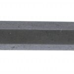 BIt Ribe M6, lungime 100mm, antrenare cu tubulara 3/8", BGS 4141 - Chei Tubulare cu Biti