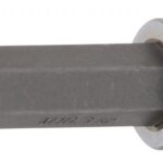 Bit Ribe M9, lungime 200mm, antrenare cu tubulara 1/2", BGS 9354 - Chei Tubulare cu Biti
