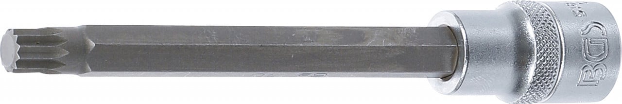 Bit Spline (XZN) M10, lungime 140mm, antrenare cu tubulara 1/2″, BGS 5184-M10 – SimpleTools Bit Spline (XZN) M10, lungime 140mm, antrenare cu tubulara 1/2", BGS 5184-M10 - SimpleTools