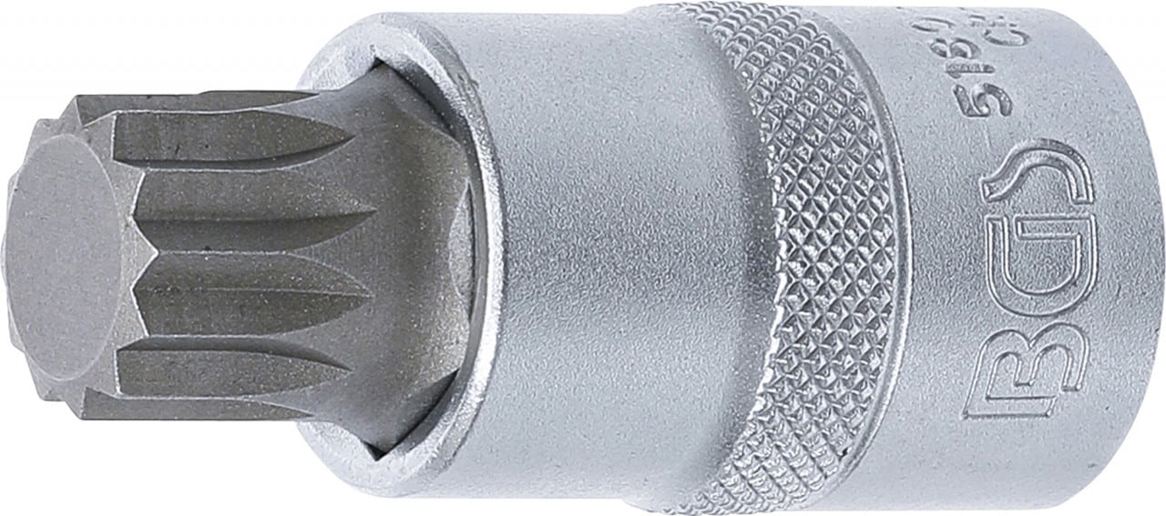 Bit Spline (XZN) M17, lungime 55mm, antrenare cu tubulara 1/2″, BGS 5180-M17 – SimpleTools Bit Spline (XZN) M17, lungime 55mm, antrenare cu tubulara 1/2", BGS 5180-M17 - SimpleTools