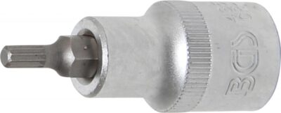 Bit Spline (XZN) M5, lungime 55mm, antrenare cu tubulara 1/2", BGS 4350