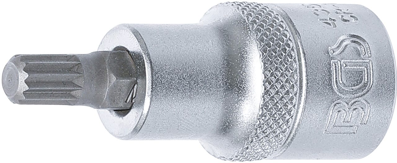 Bit Spline (XZN) M8, lungime 53mm, antrenare cu tubulara 1/2″, BGS 4352 – SimpleTools Bit Spline (XZN) M8, lungime 53mm, antrenare cu tubulara 1/2", BGS 4352 - SimpleTools