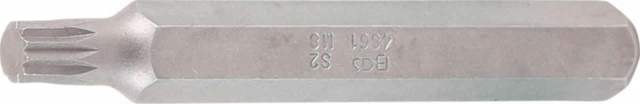Bit Spline (XZN) M8 , lungime 75mm, antrenare 3/8″, BGS 4861 – SimpleTools Bit Spline (XZN) M8 , lungime 75mm, antrenare 3/8", BGS 4861 - SimpleTools