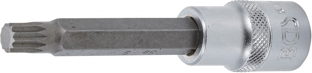 Bit Spline (XZN) M9, lungime 100mm, antrenare cu tubulara 1/2″, BGS 5184-M9 – SimpleTools Bit Spline (XZN) M9, lungime 100mm, antrenare cu tubulara 1/2", BGS 5184-M9 - SimpleTools